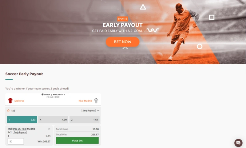 moi early payout page