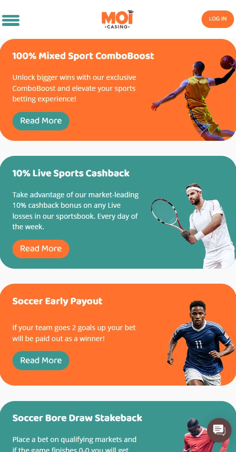 moi mobile bonuses page